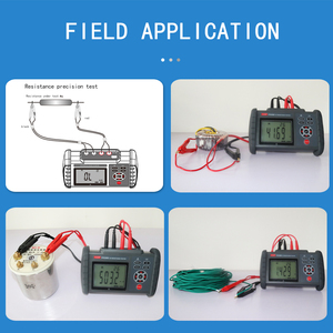 FUZRR Thiết Bị Kiểm Tra Điện Trở Thấp DC Đa Chức Năng Truyền Dữ Liệu USB FR3060 Máy Biến Áp Tán Đinh Bằng Kim Loại Cuộn Ohmmeterr - Product Image 4