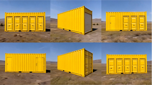 Conteneurs <span class=keywords><strong>de</strong></span> stockage en gros 20 pieds 40 pieds Unités en acier résistantes aux intempéries avec étagères Prêtes pour l'activité <span class=keywords><strong>de</strong></span> <span class=keywords><strong>location</strong></span> - Product Image 6