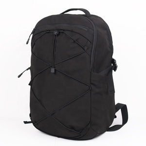CHANGRONG Custom <strong>Black</strong> Sports Travel Camping Laptop <strong>Backpack</strong> RPET - Product Image 2