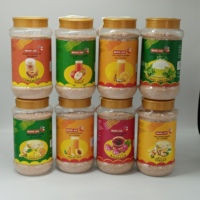Boisson Instantanée au Bissap (Fleur d'Hibiscus) en Bouteille de 350g – Vente Chaude