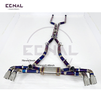 Ecnal pour BMW X7 G07 M50i 4.4T, tuyaux d'échappement en titane, silencieux à soupapes, accessoires de voiture