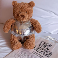 Jellycatt Nouvelle Peluche Ours Thème Barcelone Super Mignonne de Haute Qualité Rembourrée en Coton PP, Jouet de Confort pour Bébé