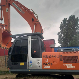Excavatrice d'occasion japonaise Hitachi ZX200 Machine lourde de 20 tonnes Hitachi Zx200 Grande Hitachi ZX200 d'occasion pour la construction EPA - Product Image 1