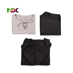 Costume de cosplay de trench-coat d'<span class=keywords><strong>Eren</strong></span> Yeager de l'<span class=keywords><strong>Attaque</strong></span> <span class=keywords><strong>des</strong></span> <span class=keywords><strong>Titans</strong></span>, anime Halloween - Product Image 3