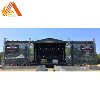 Truss de Aluminio Directo de Fábrica 300mm 400mm para Iluminación de Escenario de Conciertos y Colocación de Altavoces Line Array