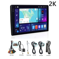 LODARK N3E Autoradio Android 9 pouces 2K avec cadre QLED, Octa Core, GPS, Navi, Plug & Play, CarPlay sans fil et Navigation