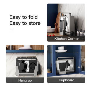 Coupe-aliments <span class=keywords><strong>électrique</strong></span> <span class=keywords><strong>pliable</strong></span> de 1 à 15mm d'épaisseur pour trancher la viande et les fruits - Product Image 5