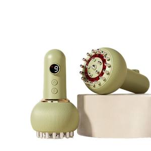 Instrumento Eléctrico Transfronterizo para Masaje Meridiano, Ventosas de Presión Negativa, Masaje Corporal con Cepillo de Masaje Recargable - Product Image 1