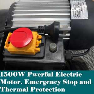 <span class=keywords><strong>Fendeuse</strong></span> de <span class=keywords><strong>bois</strong></span> électrique pas chère 5T, nouvelle <span class=keywords><strong>fendeuse</strong></span> de <span class=keywords><strong>bois</strong></span> 220V 1500W FORESTWEST fournie, 59 kg, coupe de 400 mm - Product Image 4