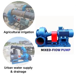 Bomba de Agua de Alto Flujo con Motor de Flujo Mixto de un Solo Cilindro Diésel - Product Image 3