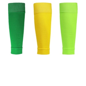 Wholesale Men's <b>Leg</b> <b>Warmers</b> Football Sports Socks Without Foot Adults Shin Guard Calf Plus Size Kids Brace Gear - Product Image 3