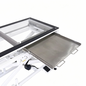 Table chirurgicale vétérinaire EUR VET à rayons X, élévation électrique, plateau en polycarbonate, tiroir à roulement linéaire, <span class=keywords><strong>d</strong></span>étecteur 17x17 <span class=keywords><strong>pour</strong></span> <span class=keywords><strong>animaux</strong></span> de compagnie - Product Image 3