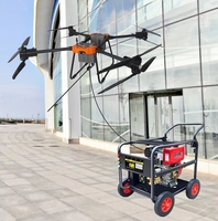 Heavy-duty Tethered Water Hoses 200-meter High-rise Buildings Urban Water Spraying Rescue Firefighting Unmanned Aerial Vehicle