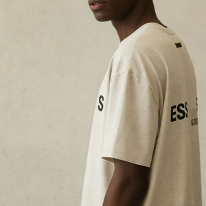 T-shirt tendance en coton ample, texture confortable et durable pour jeunes hommes - Product Image 3