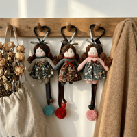 Porte-clés en métal fait main, figurine de dessin animé, breloque souple pour sac, cadeau promotionnel pour événement d'entreprise, vente en gros, ensemble cadeau personnalisé