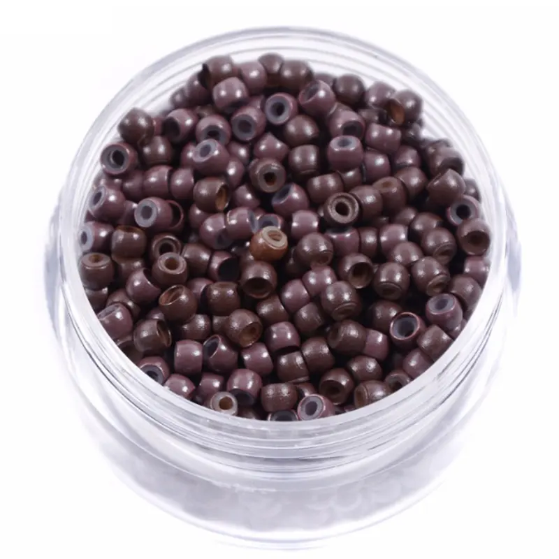 200pcs/500 pcs 3.0mm Silicone nano rings for nano rings copper with silicone lined hair beads hair rings hair extension tools