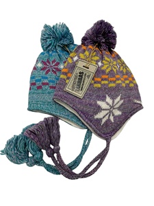 Custom Winter Knitted Beanie <b>Hat</b> 100% Acrylic Jacquard Pattern Unisex - Product Image 2