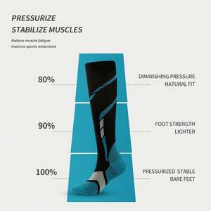 New Sports Long Outdoor Running Stretch Chaussettes Leggings Bas de compression Ventes directes - Product Image 3