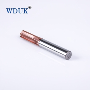 High Performance 55HRC Straight Flute Carbide <strong>Reamer</strong> for Vertical Milling WDUK Custom Tungsten Steel Hole Finishing <strong>Tool</strong> - Product Image 1