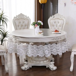 <span class=keywords><strong>Nappe</strong></span> de table en PVC transparent, imperméable et anti-taches, sans lavage, à motif floral large au bas, pour mariages et événements – Vente en gros personnalisée - Product Image 1