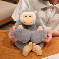 Peluche singe à longs bras suspendue, jouet en peluche animal pour décoration intérieure et cadeau