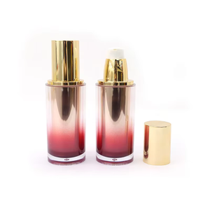 MINGLI PACK personalizado 30ml/60ml Crema para el cuidado de la piel botella vacía crema facial cosméticos bomba de limpieza de plástico botella de loción - Product Image 1