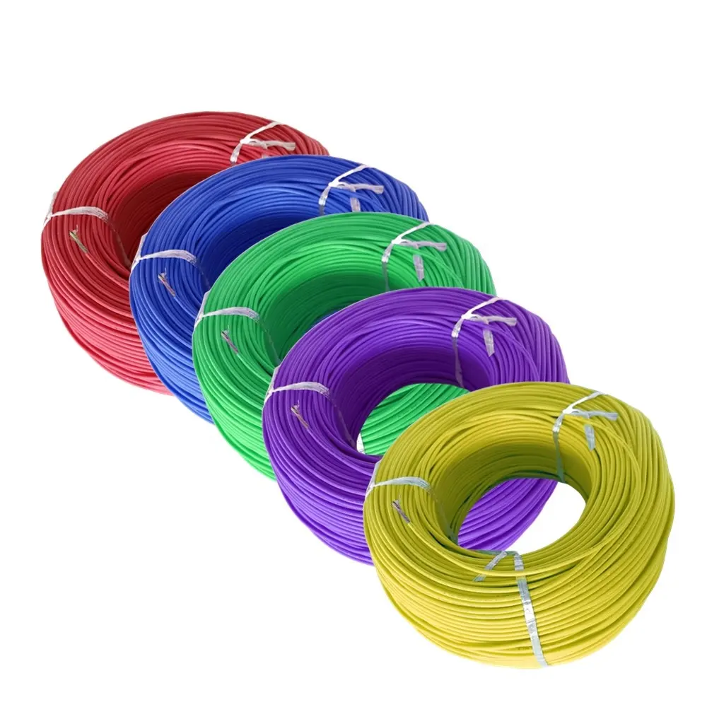 UL2587 26AWG 3 core in 1 shielded cable copper PVC flexible silicone Industrial machinery power cables wiring harness