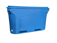Grand rectangle personnalisé de 1000L Boîte de glace sèche isolée de stockage Baignoires à poisson en PEBDL pour le transport des poissons vivants Boîtes de vin Bac à poisson isolé