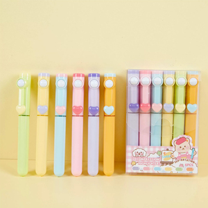 Mini marcadores de arte para estudiantes creativos más vendidos, Resaltadores sueltos al por mayor para tomar notas, papelería hermosa para el estrés - Product Image 5
