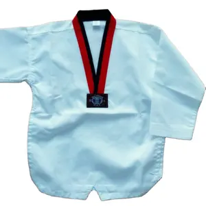 2024 RST Dobok Taekwondo individuelle Kampfkunst beliebtes Produkt OEM TAEKWONDO Kleidung Baumwolle RIB KINDER Taekwondo-Anzug