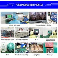 Servicios de Fabricación de PCB y PCBA, Lámpara de Escritorio, Lámpara de Pared, Panel de Control con Interruptor, Diseño de PCBA para Lámpara LED, Esquema Electrónico