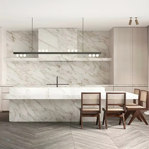 Songdesign Customized Modern Stone Home <b>Cabinets</b> 5-Year Warranty Eco-Friendly Design Hotel/Apartment Dining Room Home Furniture - Product Image 2