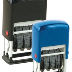 Tampon à date auto-encreur de 4mm | Tampon en caoutchouc Flip-<span class=keywords><strong>Action</strong></span> avec encre rouge/bleue/noire | Factory Direct - Product Image 6