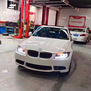 Nuovo Kit Carrozzeria Stile M3 per BMW <span class=keywords><strong>Serie</strong></span> 3 E90 <span class=keywords><strong>2005</strong></span>-2011, Paraurti Anteriore/Posteriore, Minigonne Laterali, Spoiler FEIXIAN - Product Image 5