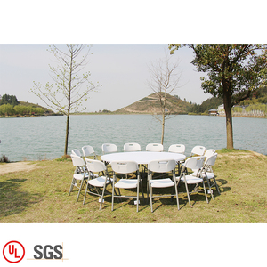 Venta al por mayor últimos diseños de 12 plazas <span class=keywords><strong>grande</strong></span> blanco redonda de comedor mesa de <span class=keywords><strong>billar</strong></span> - Product Image 5