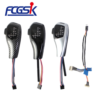 Leather <strong>Automatic</strong> Gear Shift Knob for BMW 3 Series E90 E91 E92 E93 2005-2012 AT <strong>Shifter</strong> Handle Interior Accessories - Product Image 1