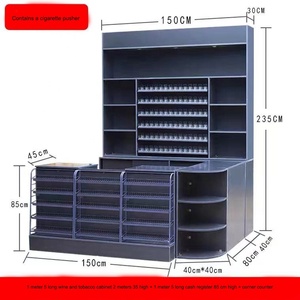 สายพานลำเลียงเคาน์เตอร์คิดเงินไม้สำหรับมินิมาร์ทแบบธรรมดา - Product Image 5