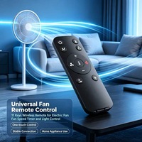 Control Remoto Universal Inalámbrico JCXK de 11 Teclas para Ventilador Inteligente, Control Remoto ABS OEM ODM Personalizado