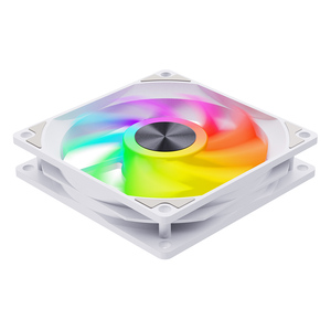 SNOWMAN <strong>High</strong> Airflow ARGB PC <strong>Fan</strong> 120mm 5V 3-Pin Addressable RGB LED PWM Quiet Cooling for <strong>Computer</strong> Case &amp; <strong>CPU</strong> Radiator - Product Image 1