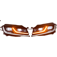 Phare avant LED CCPA pour Volkswagen 2020-2023, matériau ABS, 12V 6000K, pièce d'éclairage avant automobile, remplacement de phare avant de véhicule