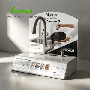 แท่นวางแสดงก๊อกน้ำห้องครัวอเนกประสงค์พร้อมไดอะแกรมการเรียนการสอน - Product Image 1