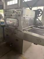 Machine d'enrobage de chocolat entièrement automatique de 400 mm, ligne de recouvrement de chocolat haute efficacité avec tunnel de refroidissement