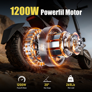 Envío Gratis en EE. UU. Scooter Eléctrico J2 MAX para Adultos, Doble Suspensión, Scooter Eléctrico Plegable para Desplazamientos y Todoterreno - Product Image 4