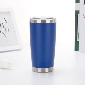 Vaso Verde de 20 oz, Acero Inoxidable, Aislado al Vacío de Doble Pared, Recubrimiento en Polvo Mate, a Prueba de Fugas, Libre de BPA, ASM25 - Product Image 3