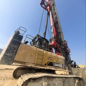 Plataforma de Perforación Pequeña Usada Sany SR445 WINCH Fabricada en China, Montada en Barra Kelly, Perforadora de Tierra Hidráulica Usada, Plataforma de Perforación Rotatoria - Product Image 1