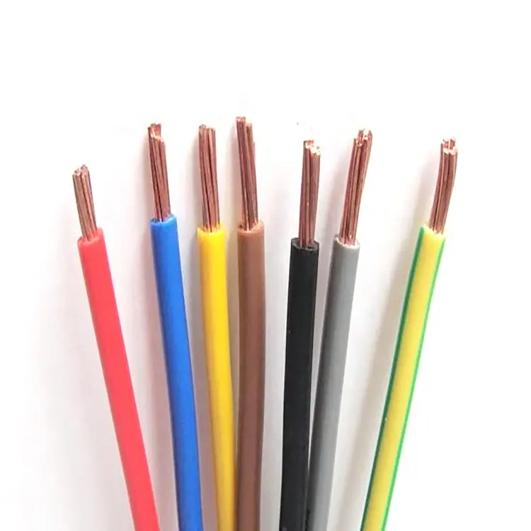 Hochwertiger Elektrowatt ISO CE chinesischer Hersteller 18 20 awg Kupfer-Kabeldraht/Rolle alle Farben zu verkaufen