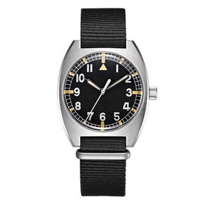 นาฬิกาคุณภาพสูงผู้ชายนาฬิกาข้อมือหรูหราสแควร์นาฬิกาที่กําหนดเองโลโก้สายหนังบุรุษนาฬิกาควอทซ์สแตนเลส - Product Image 1