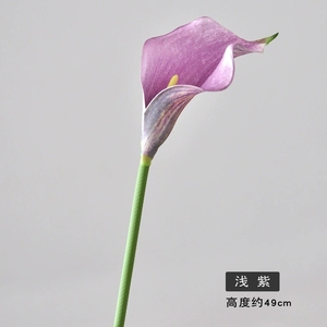 Single <strong>Stem</strong> Artificial Calla Lily - <strong>Cotton</strong> Long <strong>Stem</strong> Home Decor Flower - Product Image 6