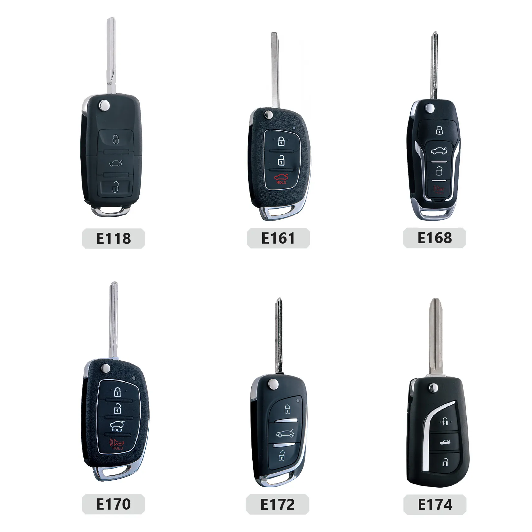 Brazil Positron Program 293-300 IC Chip Car Keychain Remote Control 433.92MHz for ca alarm