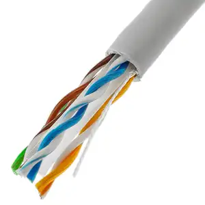 سعر المصنع CAT6 UTP FTP SFTP 4 زوج cat 6 كابل 305 متر مربع بدون شعار